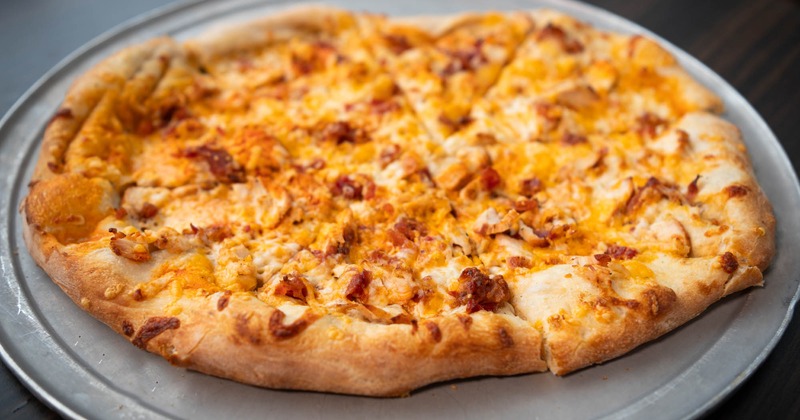 Chicken Bacon Ranch pizza