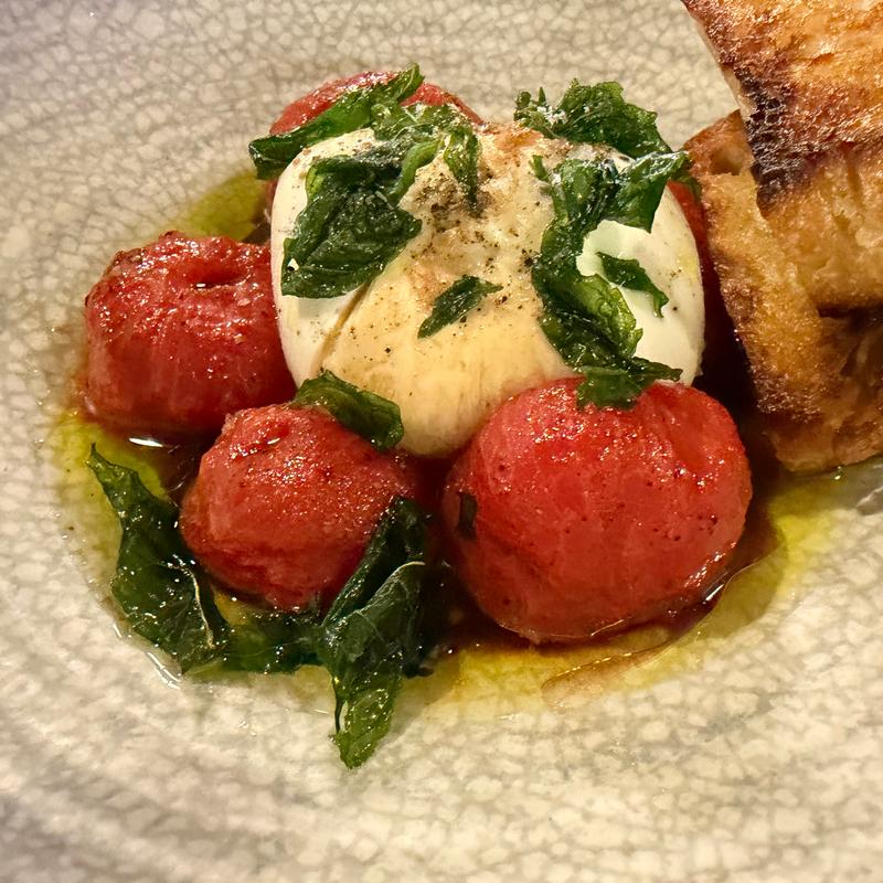 Local Burrata and Roasted Tomatoes photo