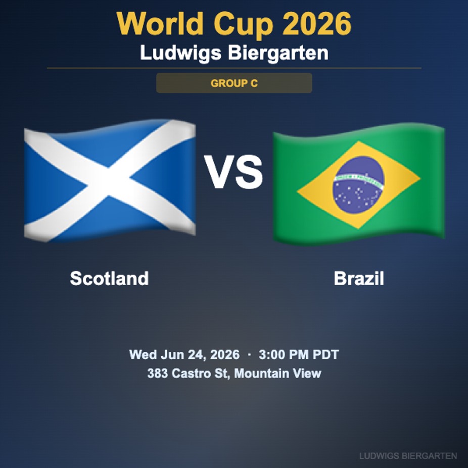 World Cup 2026: Scotland vs Brazil | Group C event photo