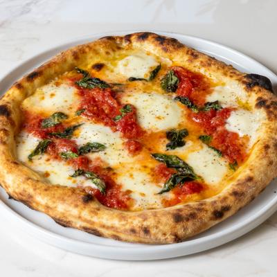 Pizza Margherita.