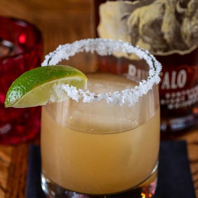 Yuzu Mezcarita cocktail.