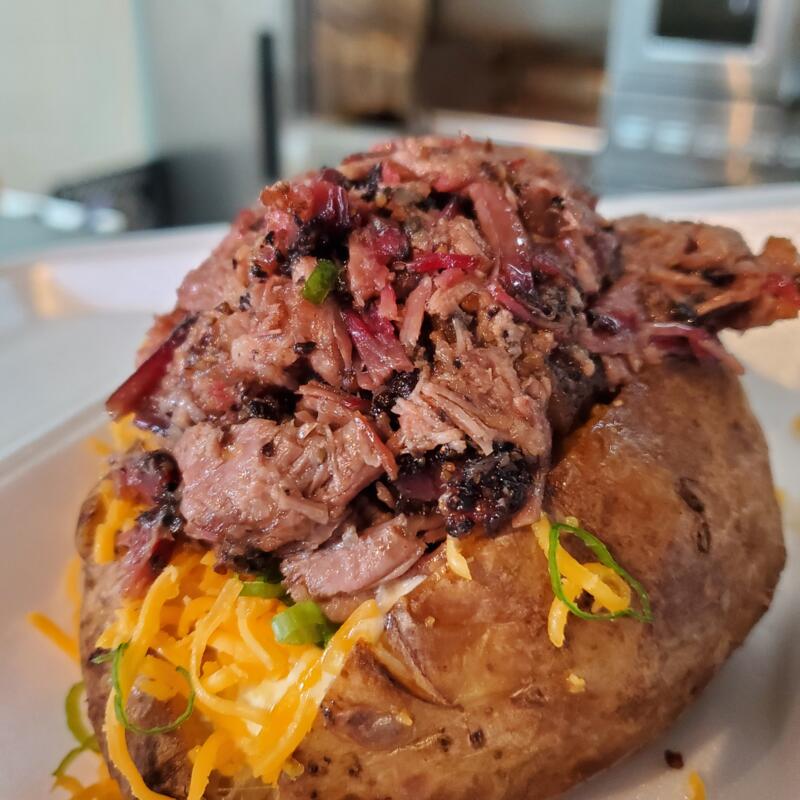 BBQ Tater with meat photo