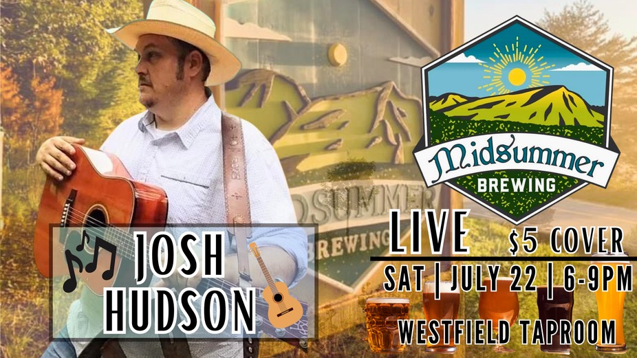 Midsummer Brewing Westfield | Live Music: Josh Hudson event photo