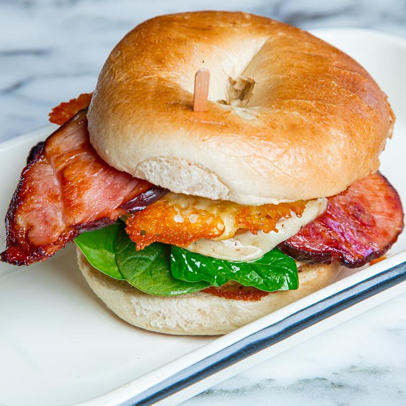 Breakfast sandwich photo