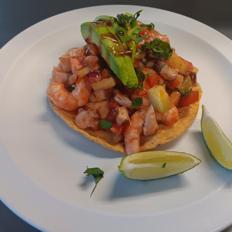 menu item 25 of 67, Shrimp Ceviche Tostada