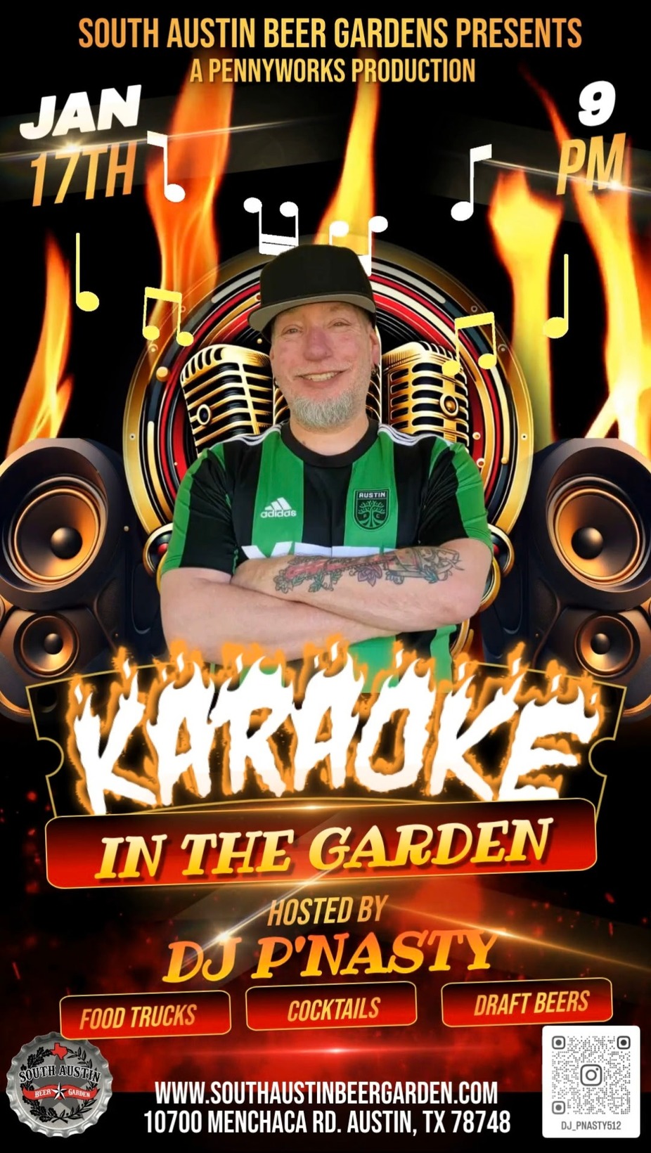 Karaoke in the Garden event photo