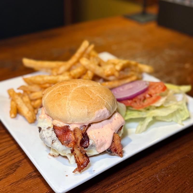 Candied Bacon Burger photo