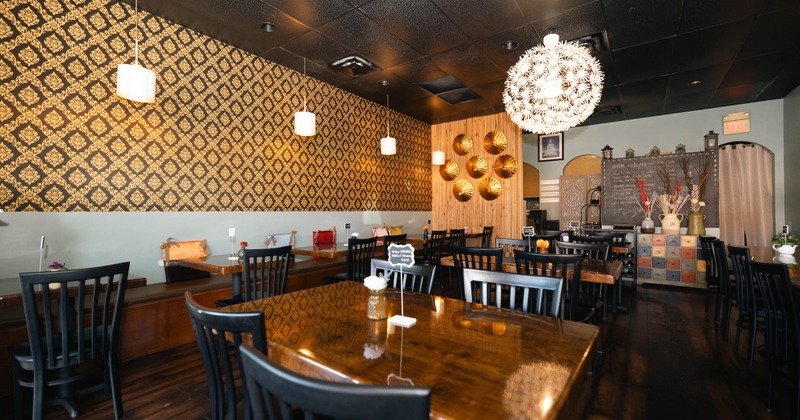 Interior, seating area