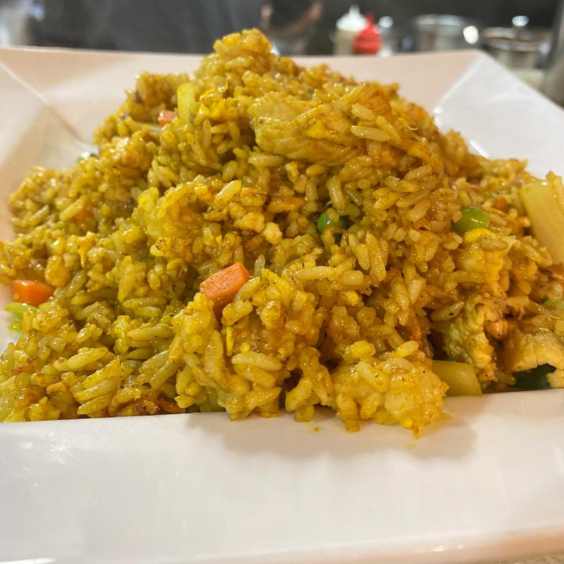 menu item 69 of 112, Curry Fried Rice