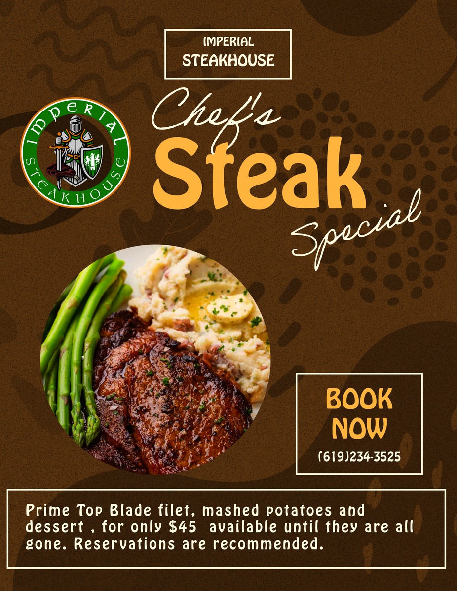 Chef Special event photo