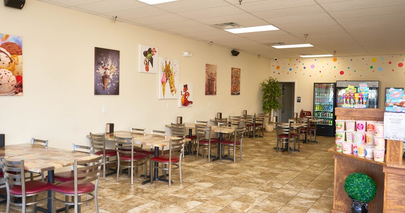 Interior, seating area