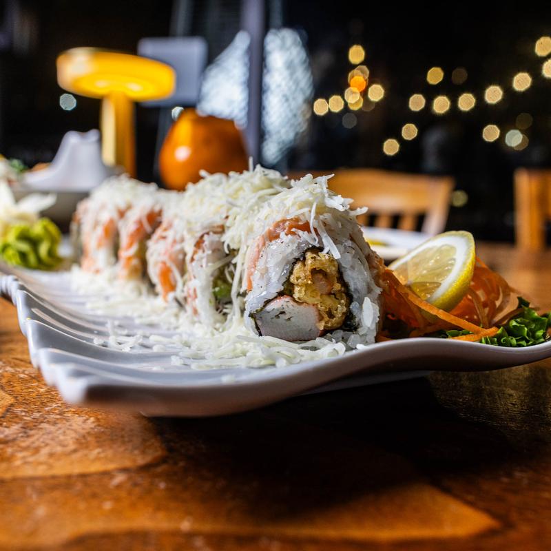 Cheesy Torched Salmon photo