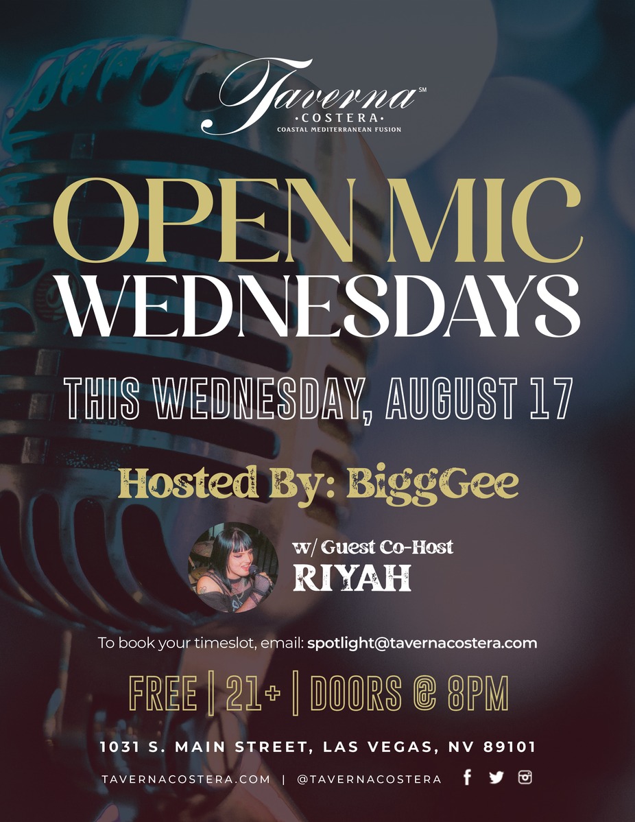 Open Mic with Guest Co-Host RIYAH event photo