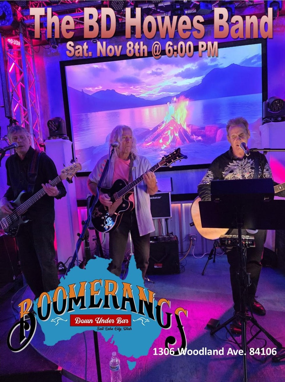 The BD Howes Band at Boomerang’s event photo