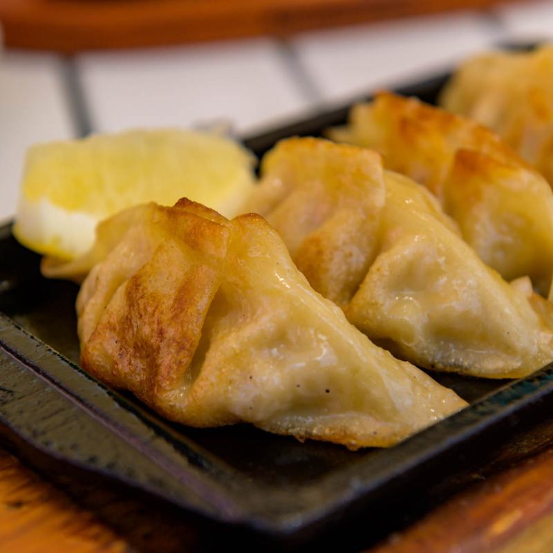 menu item 4 of 10, Gyoza