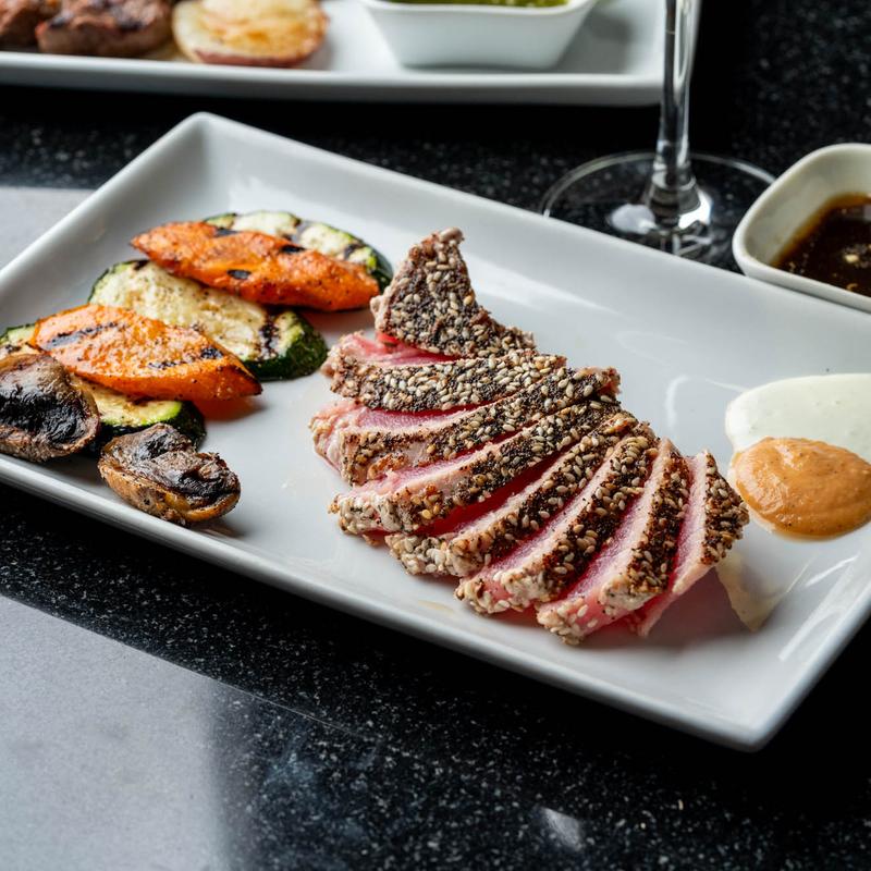 Ahi Tuna/Veggies or Arugula photo