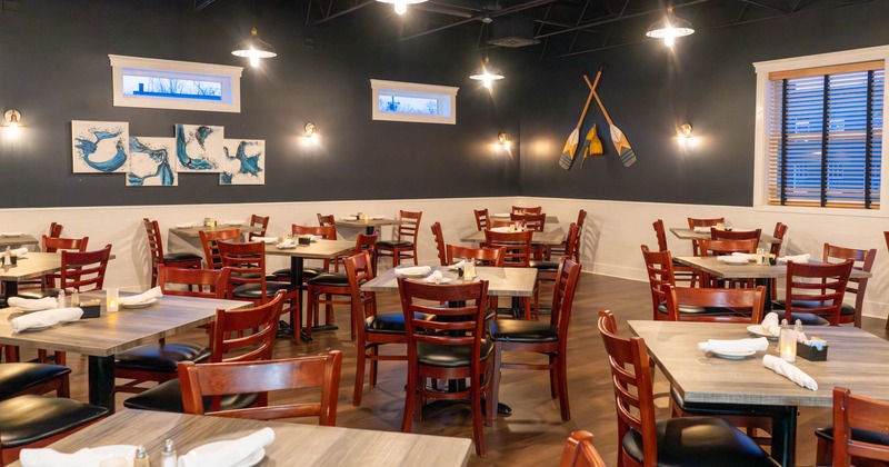 Interior, dining area