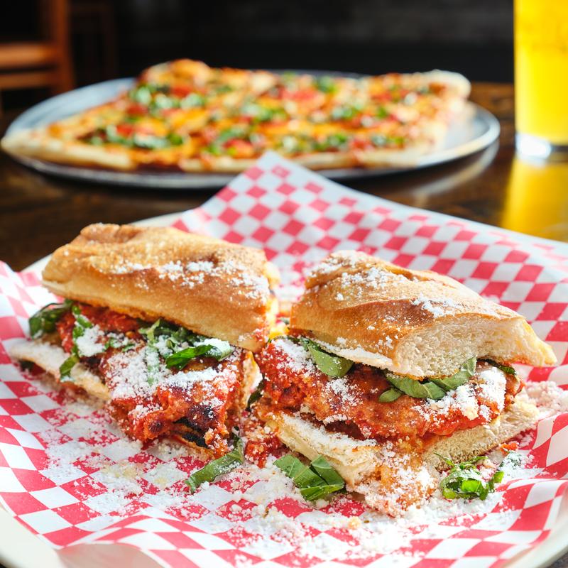 #13 Parmesan  + Pizza Sauce +  Mozzarella photo