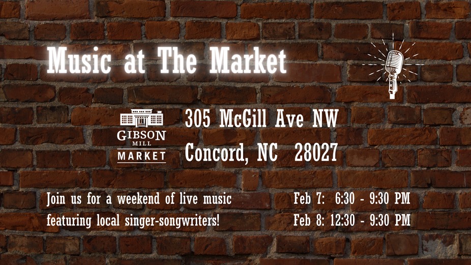 Music at The Market:  Friday,  February 7th event photo