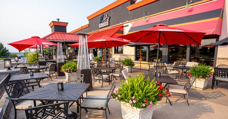Outdoor seating area