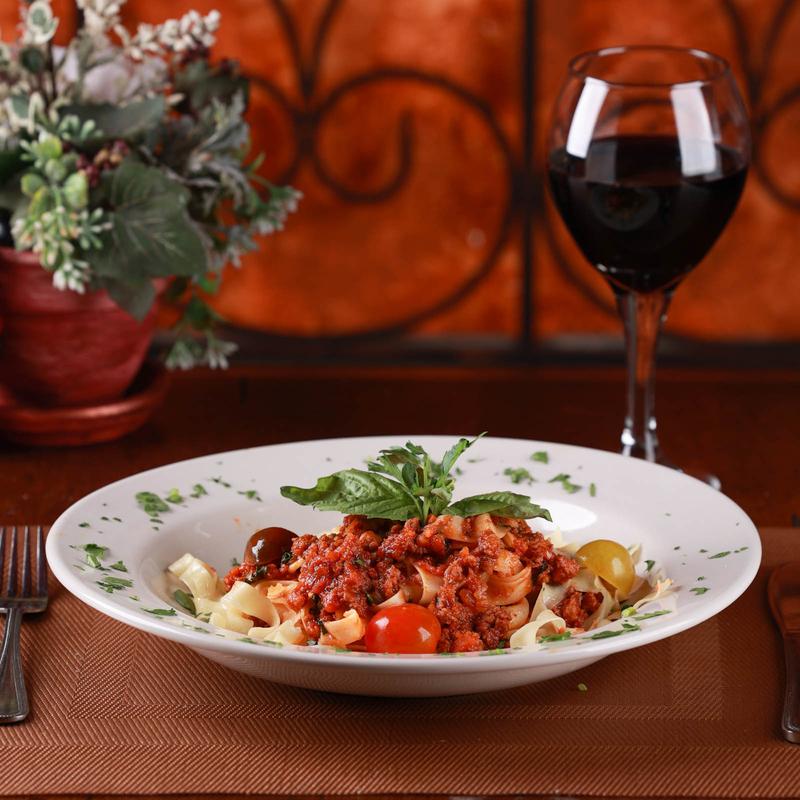 Fettucine Bolognese photo