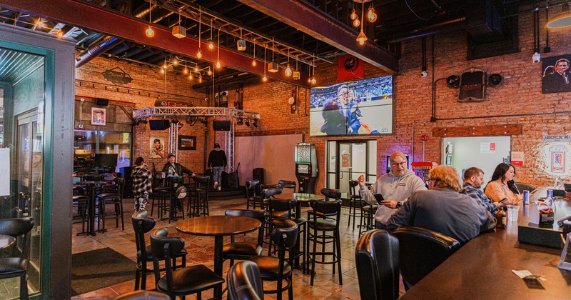 Interior, seating area
