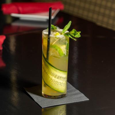 The Bridgerton cucumber cocktail.