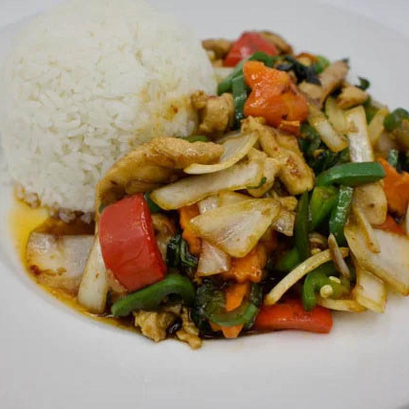 Pad Nam Prik Pao photo