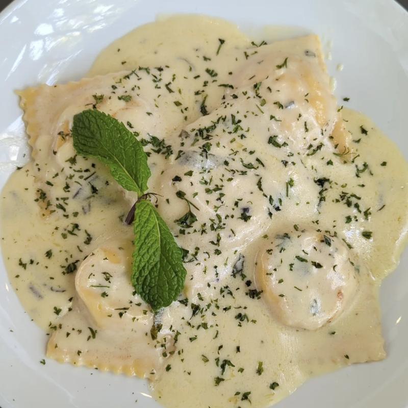 Ravioli allo Zafferano photo