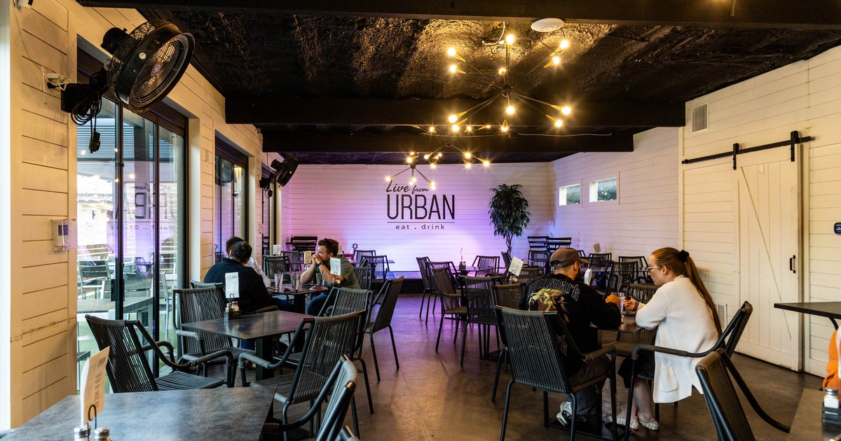 Outdoor seating area