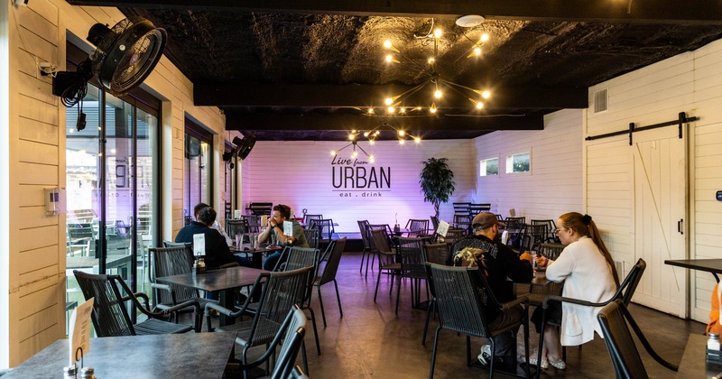 Outdoor seating area
