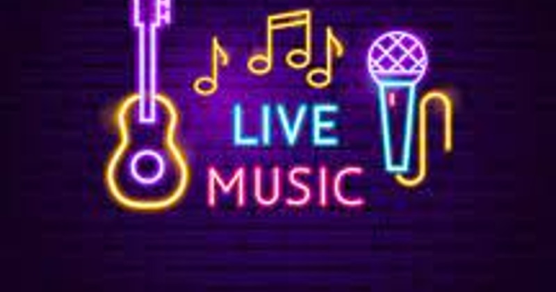 Live Music neon sign