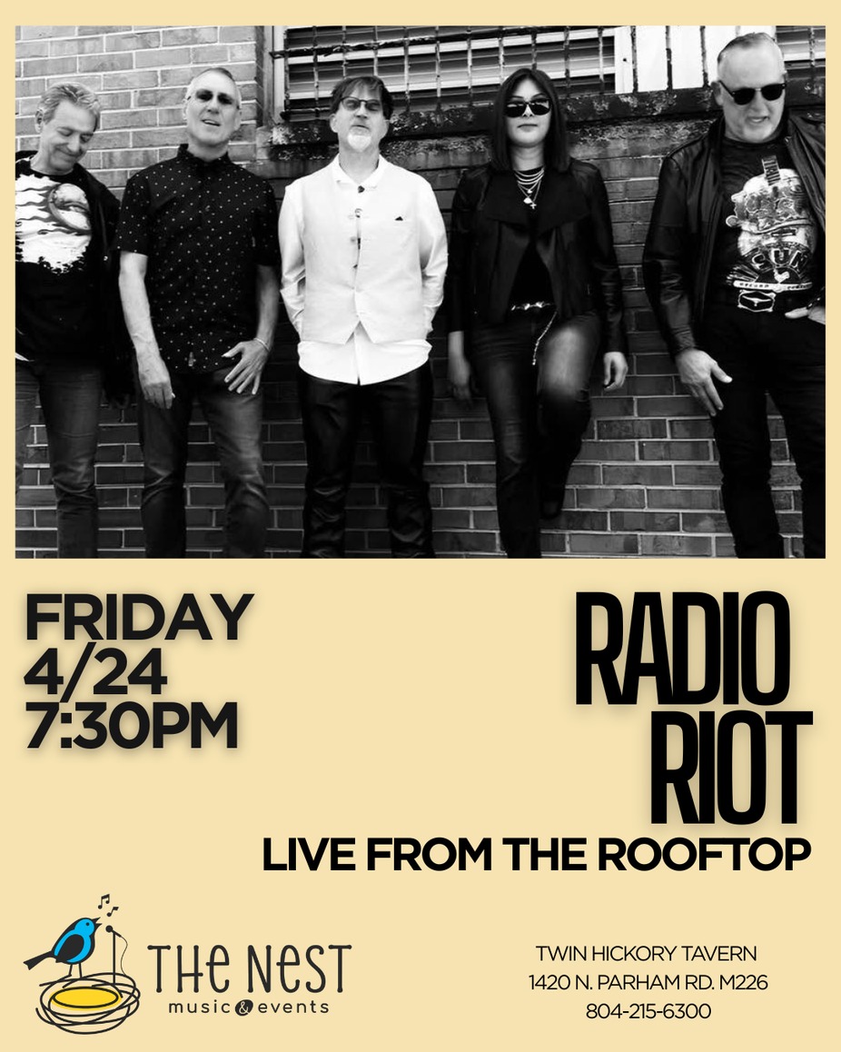 Radio Riot Live at The Nest at THT Parham!  event photo