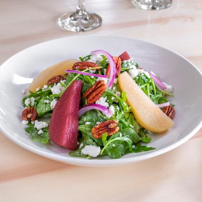 Red & White Pear Salad.