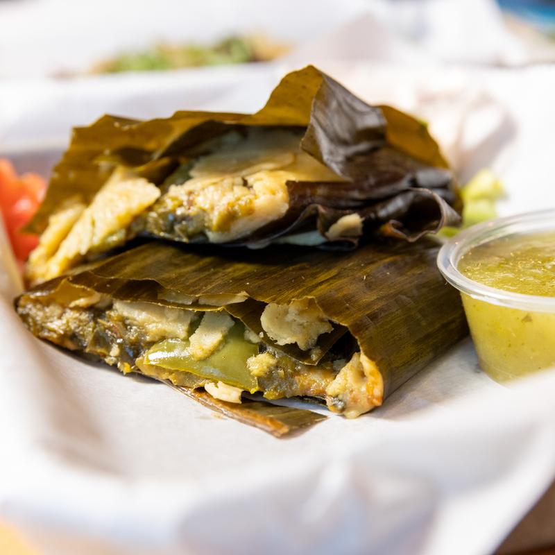 Tamales (corn leaf) photo
