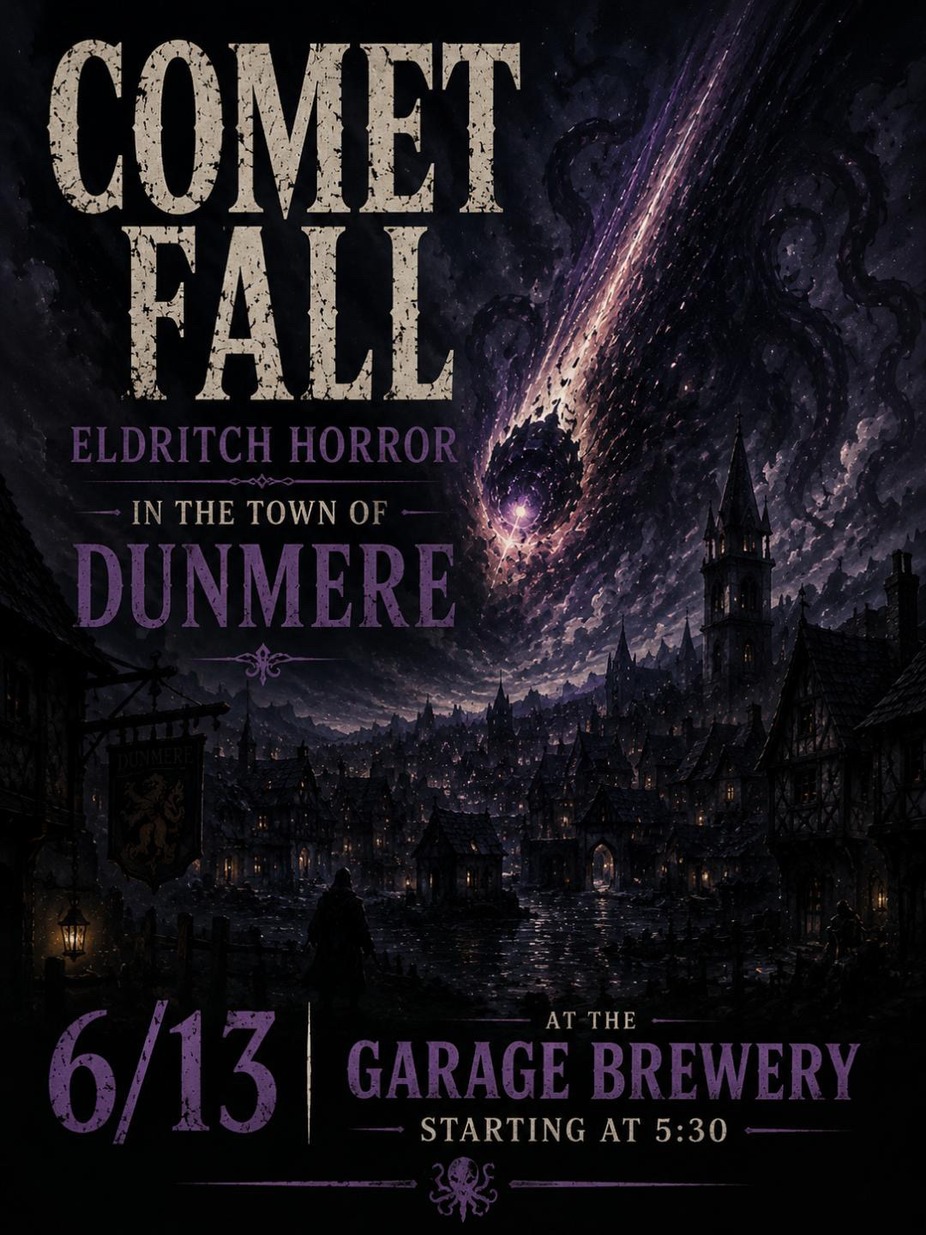 Comet Fall | D&D One-Shot event photo