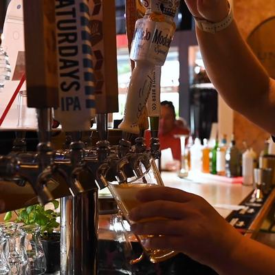 Local Craft Beer on Tap at 13 Tacos & Taps.