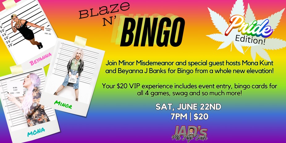 Blaze N' Bingo: Pride Edition event photo