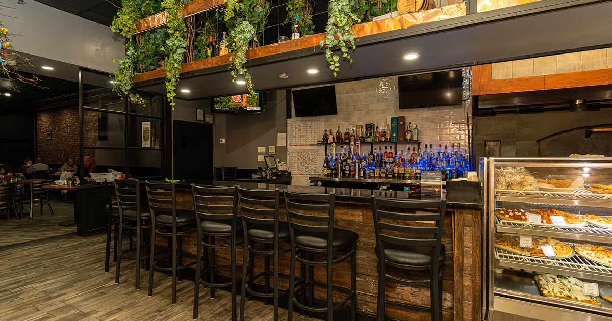 Interior space, bar