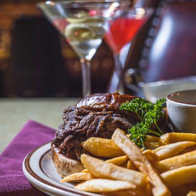 Primewich  with fries