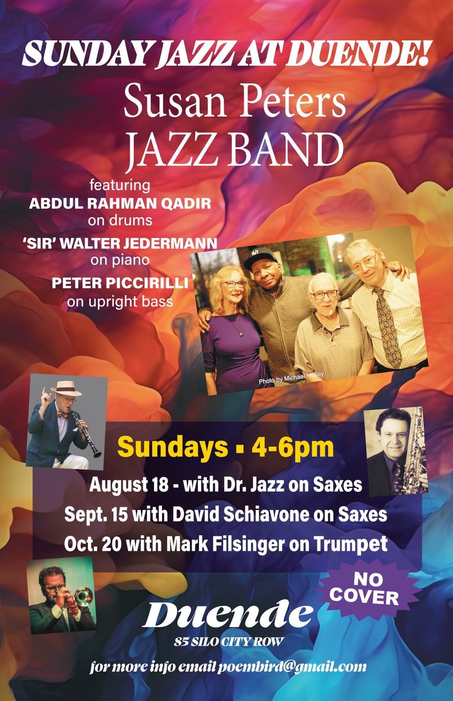 Sunday Jazz Series: Susan Peters Jazz Band event photo