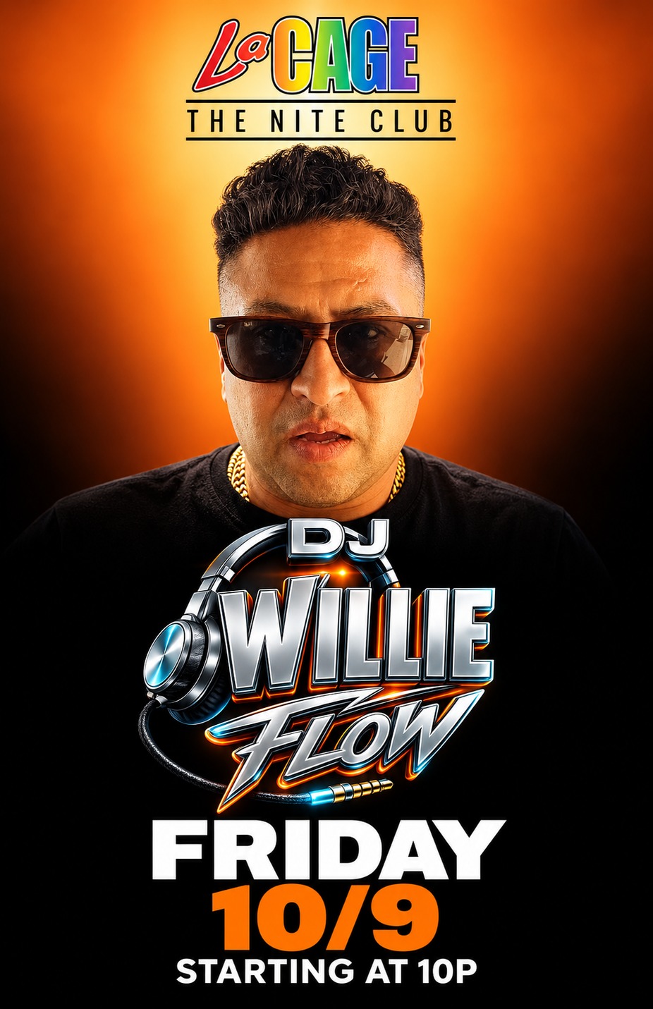 Friday night we got DJ Willie Flow event photo