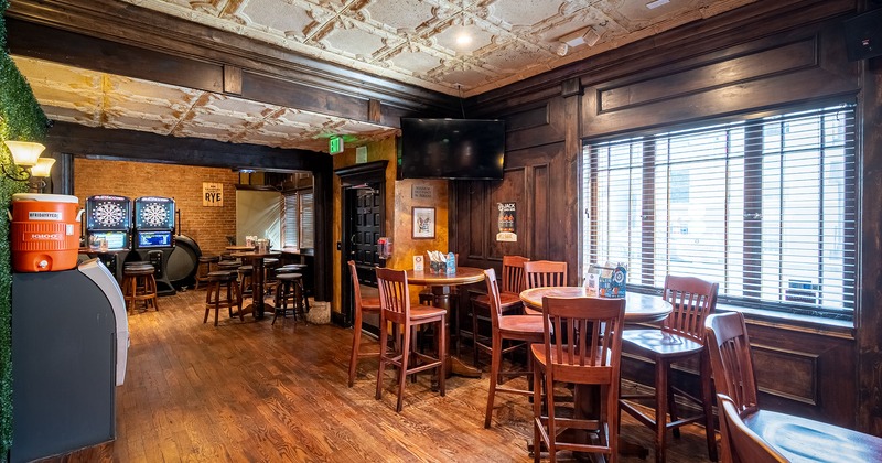 Pub seating area