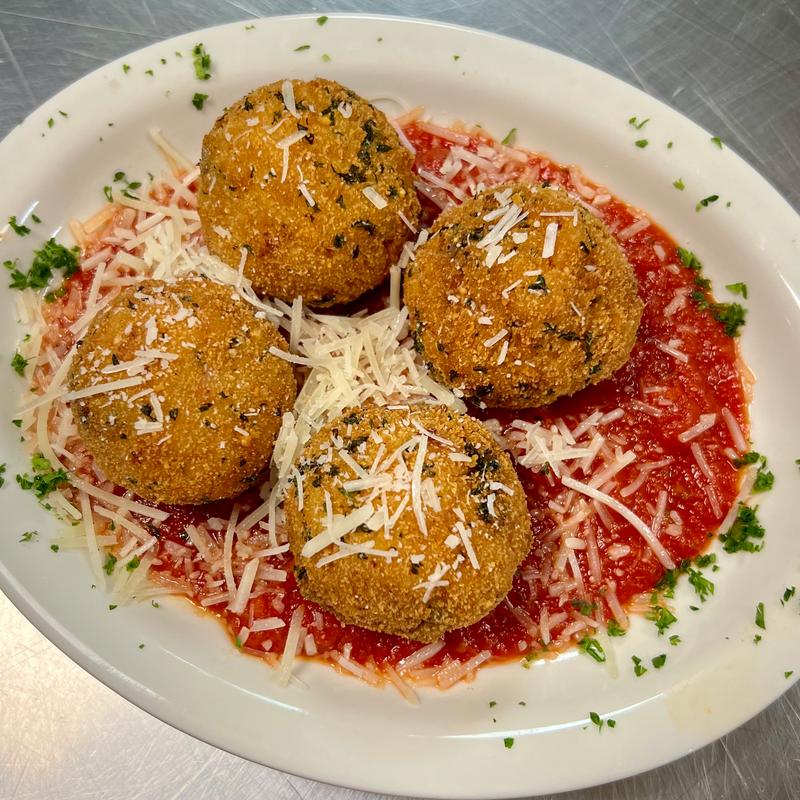 menu item 8 of 11, Arancini