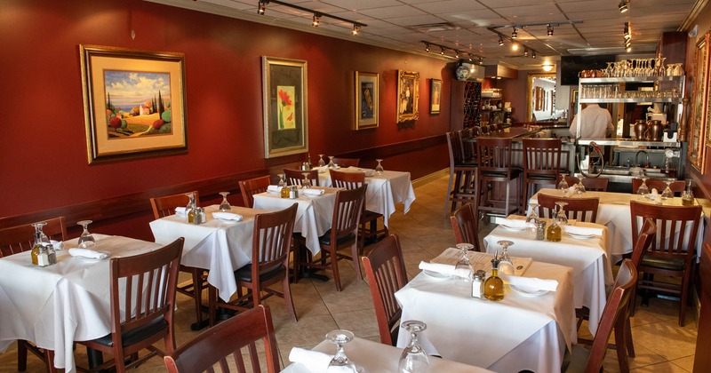 Dining area and bar areas