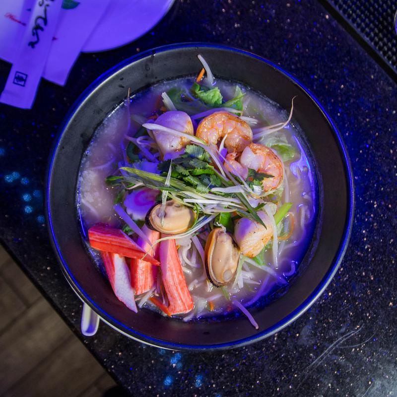 menu item 7 of 11, Seafood Soba Soup