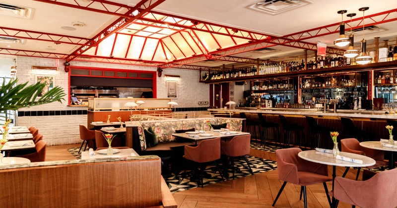 Interior, main dining area