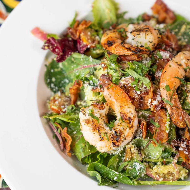 Bacon & Shrimp Salad** photo