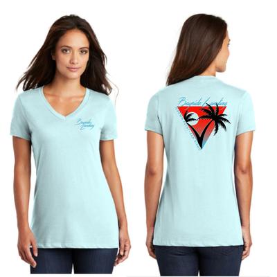 Bayside Landing seaglass female t-shirt