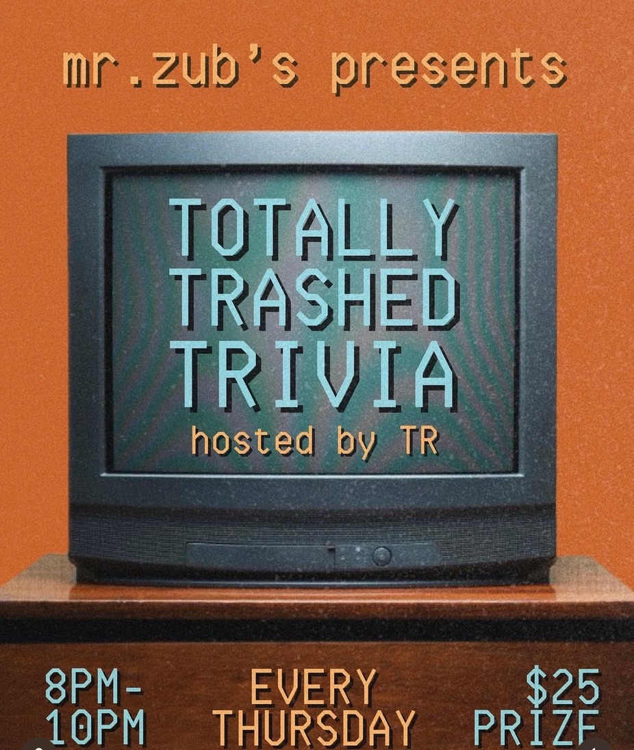 Totally Trashed Trivia - Thursday Evenings event photo